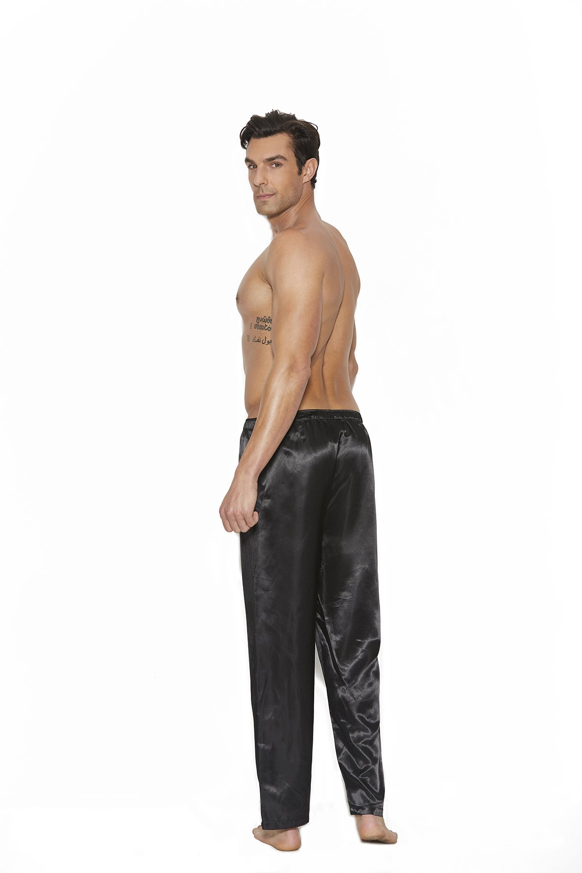 EM3015 - Charmeuse Satin Unisex Pants - Image 2